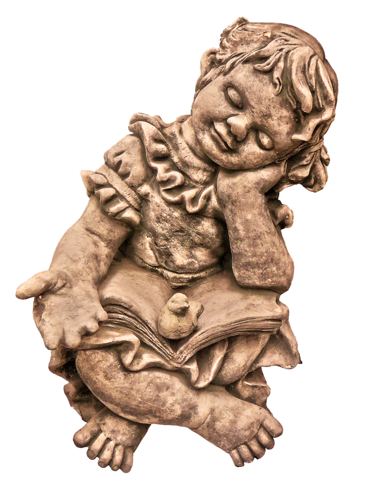 Sitting sleep ceramic