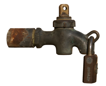 Valve connection drinking water