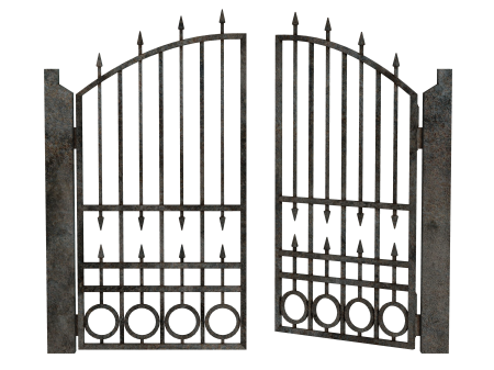 Gate the door the output of the