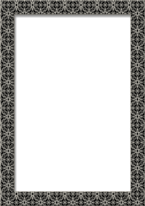 Glass black lace