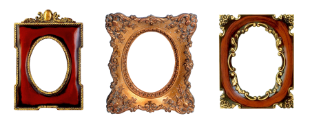 Gold design filigreed