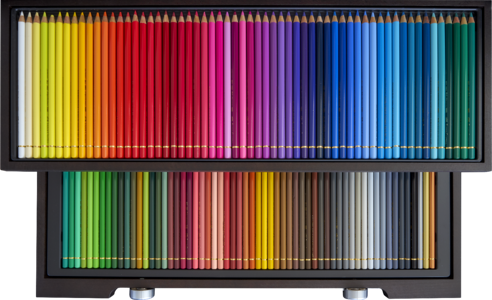 Paint artistic crayons