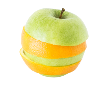 Orange fruits eat