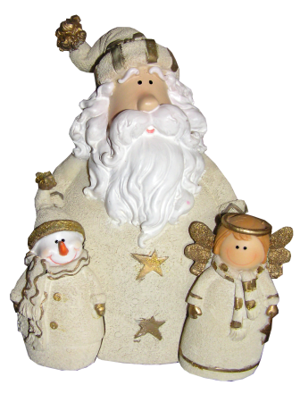 Santa angels cut out
