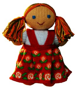 Folklore clothing knitted