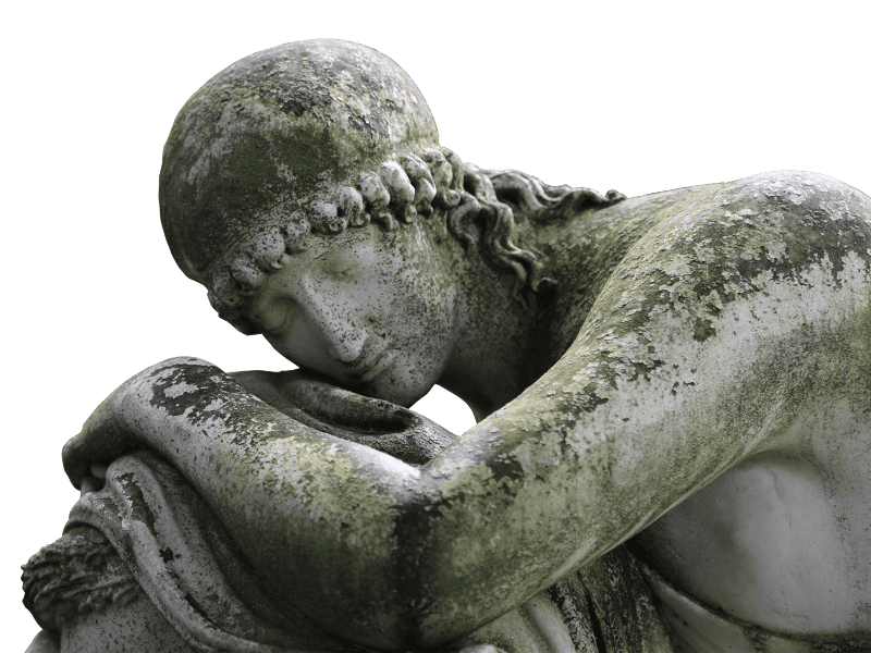 Grave sculpture tomb figure