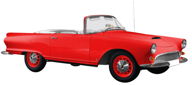 Roadster isolated model years 1961-1965