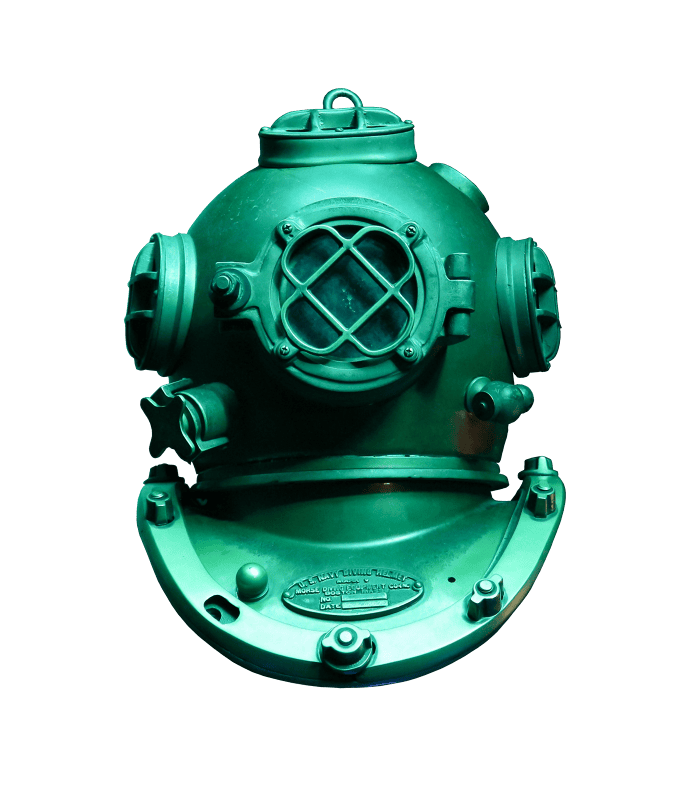 Navy diving helmet navy usa