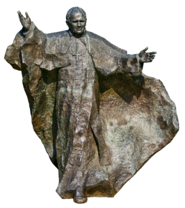 Karol józef wojtyła statue sculpture