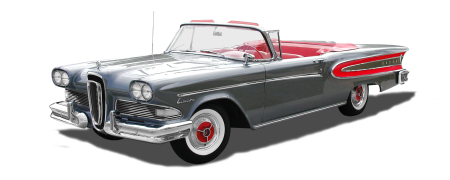 Cabriolet isolated auto