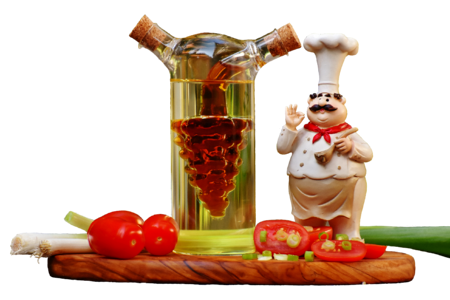 Oil tomatoes onions