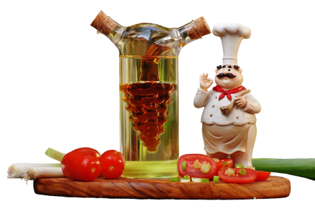 Oil tomatoes onions