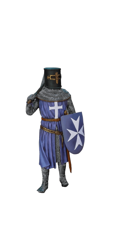 Knight soldier mock-up