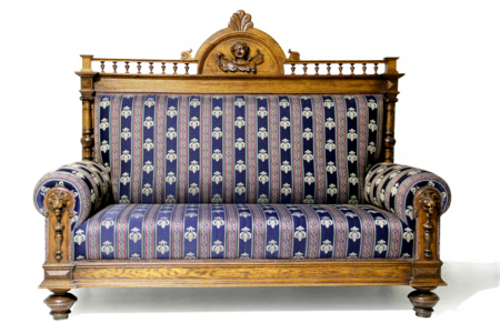 Furniture pieces relaxation antique