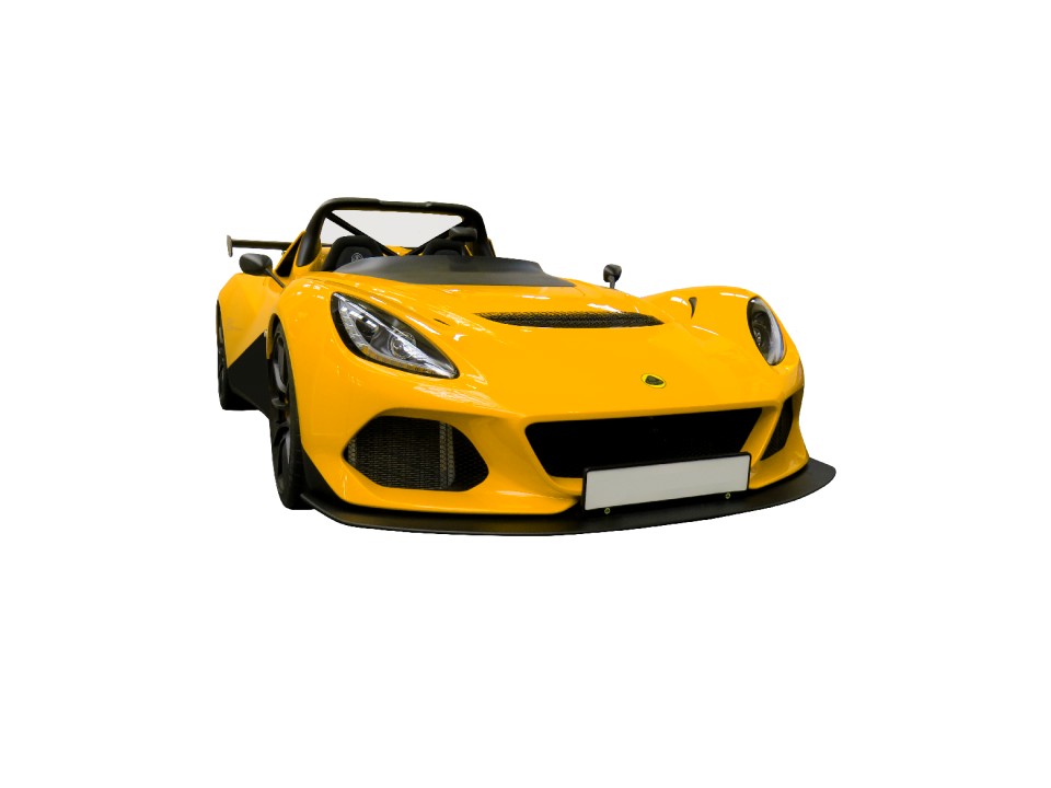 Sports car convertible speed