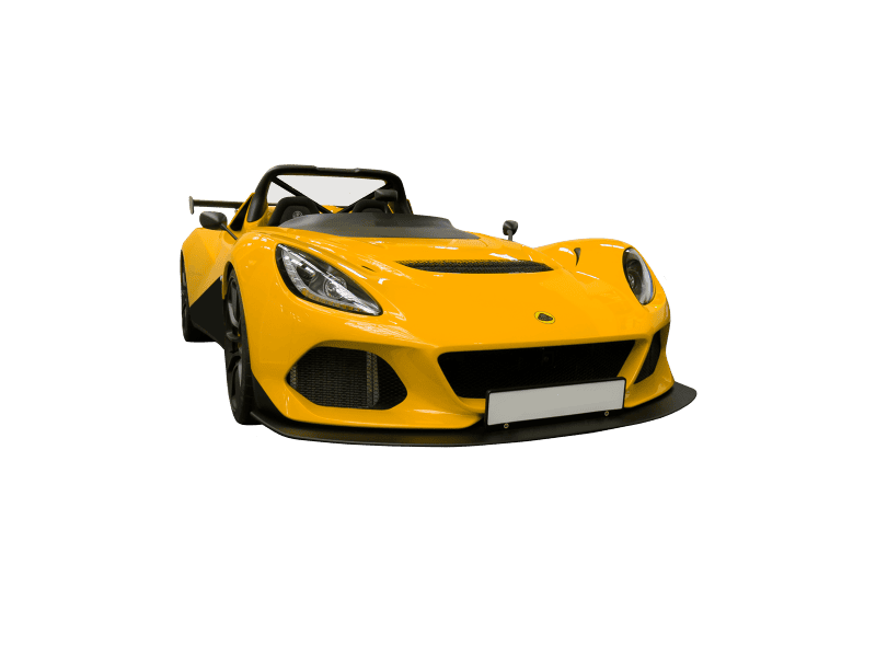 Sports car convertible speed