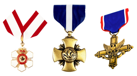 Cross eagle crown
