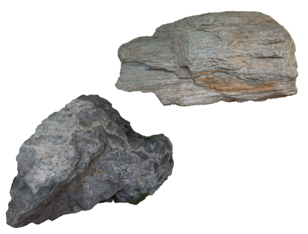 Isolated natural surface