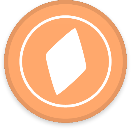 0XBTC Cryptocurrency Logo