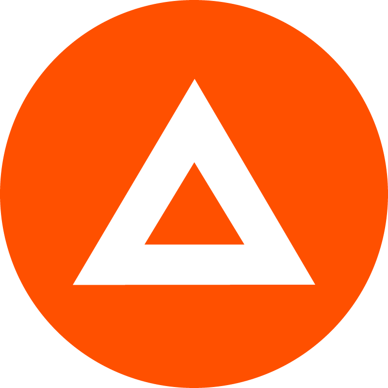 BAT Cryptocurrency Logo (Color)