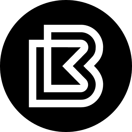 BAY Cryptocurrency Logo (Black)