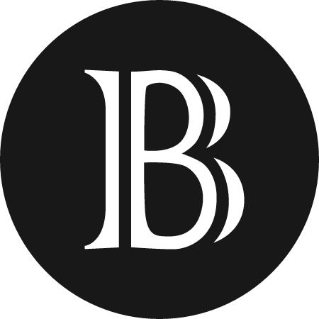 BLK Cryptocurrency Logo (Black)
