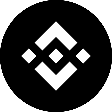 BNB Cryptocurrency Logo (Black)