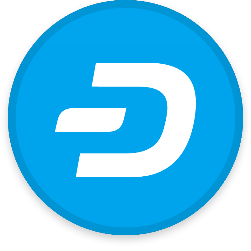 DASH Cryptocurrency Logo