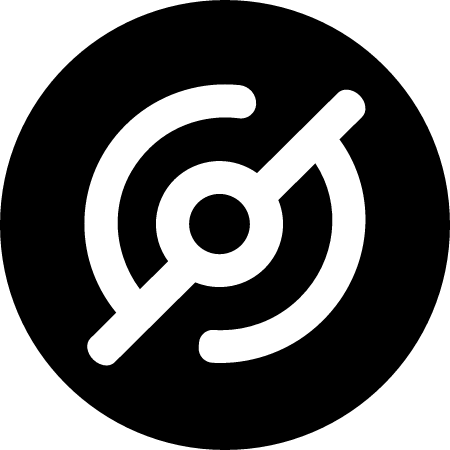 DATA Cryptocurrency Logo (Black)