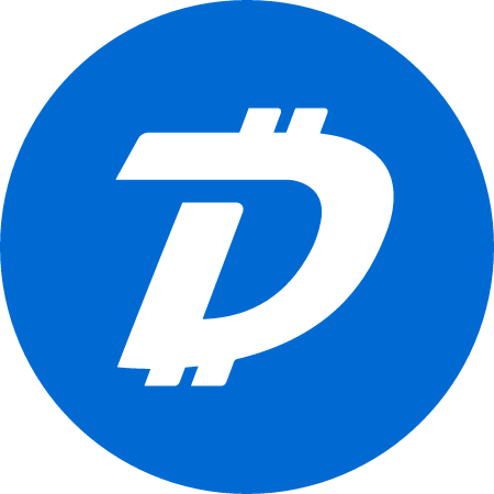 DGB Cryptocurrency Logo (Color)