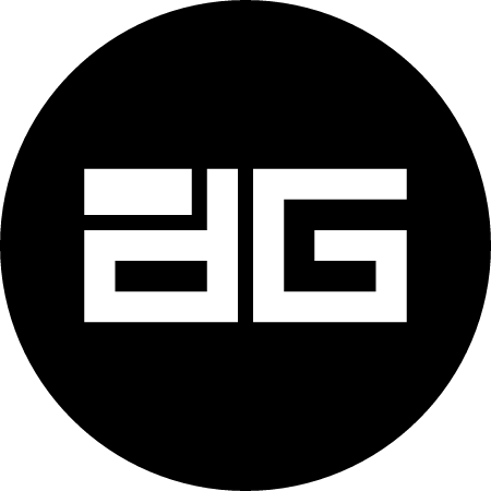 DGD Cryptocurrency Logo (Black)