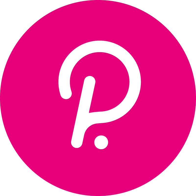 DOT Cryptocurrency Logo (Color)