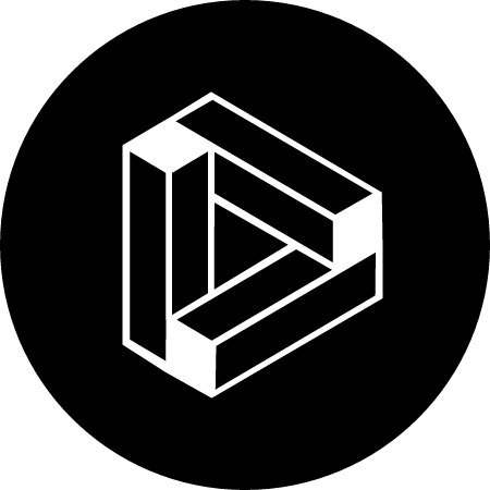 DTA Cryptocurrency Logo (Black)