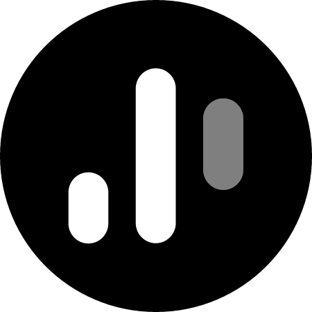 DTR Cryptocurrency Logo (Black)