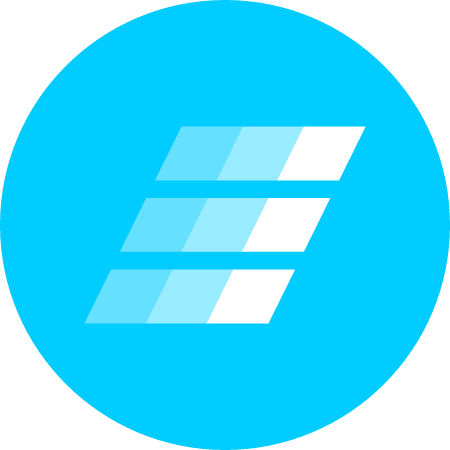 EMC2 Cryptocurrency Logo (Color)