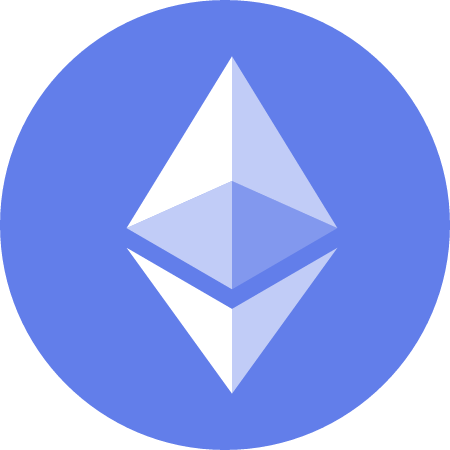 ETH Cryptocurrency Logo (Color)