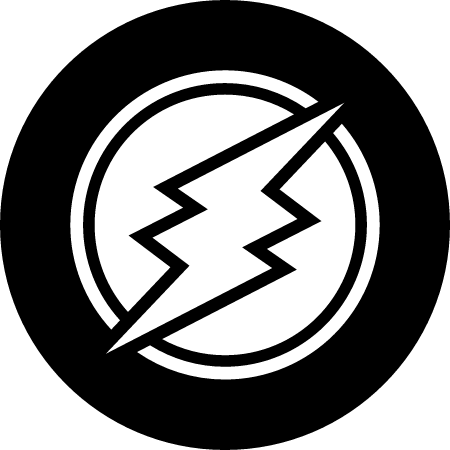 ETN Cryptocurrency Logo (Black)