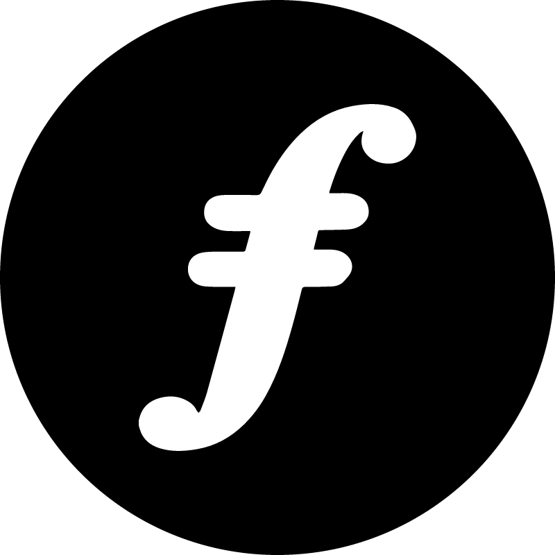 FAIR Cryptocurrency Logo (Black)