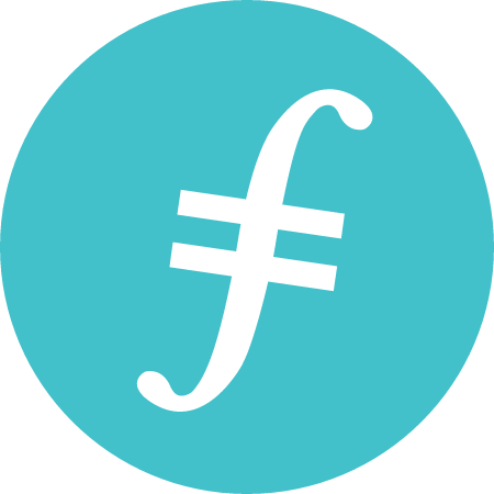 FIL Cryptocurrency Logo (Color)