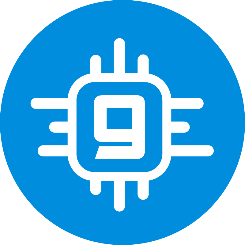 GIN Cryptocurrency Logo (Color)