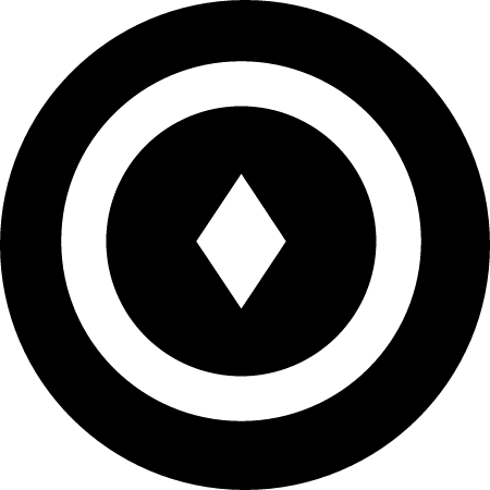GOLD Cryptocurrency Logo (Black)