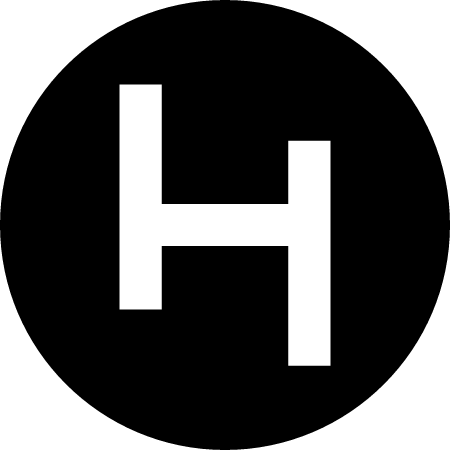 HUC Cryptocurrency Logo (Black)