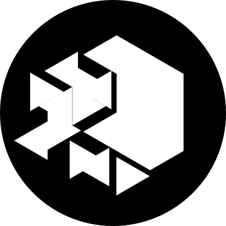 IOTX Cryptocurrency Logo (Black)