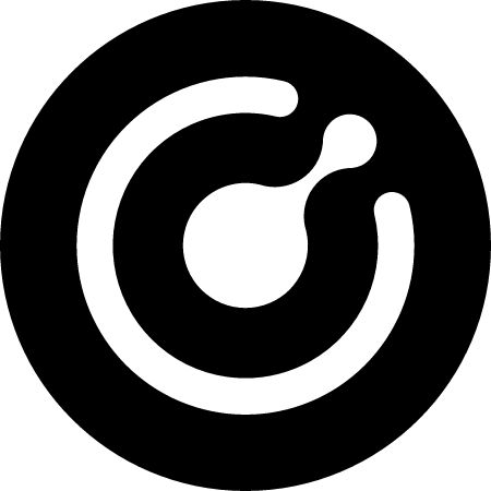 KMD Cryptocurrency Logo (Black)