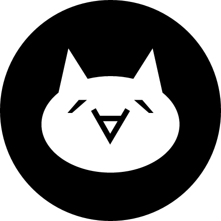 MONA Cryptocurrency Logo (Black)