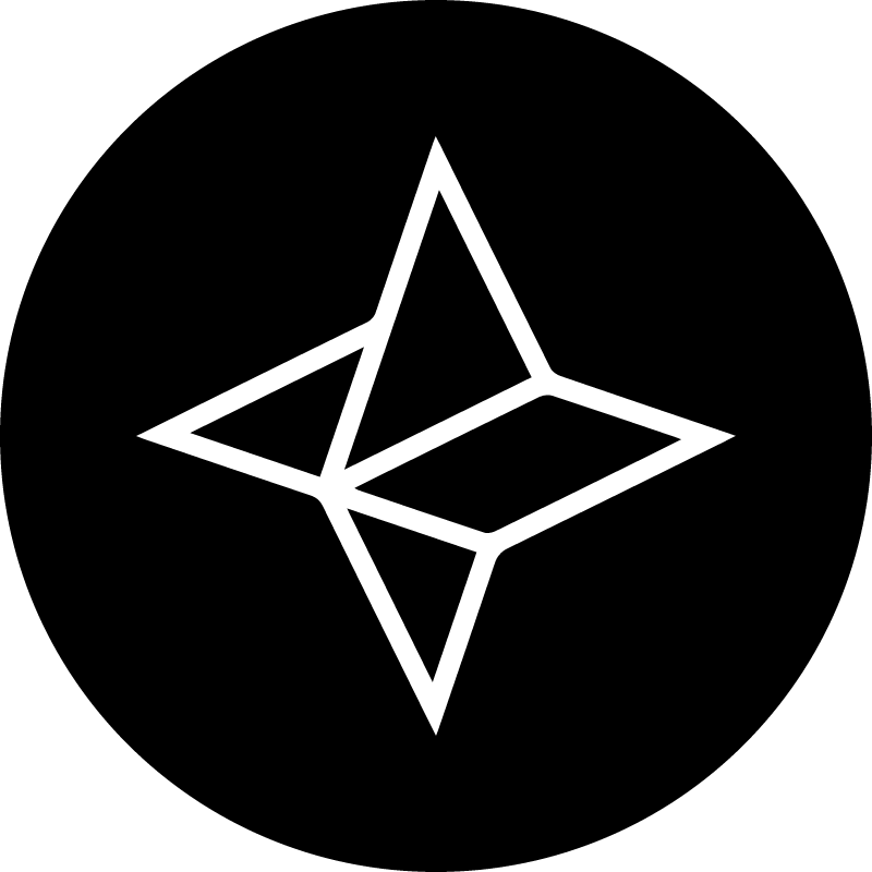 NAS Cryptocurrency Logo (Black)