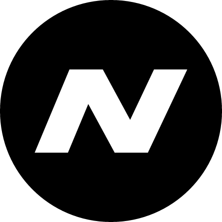 NAV Cryptocurrency Logo (Black)