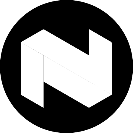 NEXO Cryptocurrency Logo (Black)