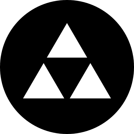 NIO Cryptocurrency Logo (Black)