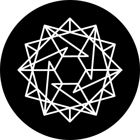 POWR Cryptocurrency Logo (Black)